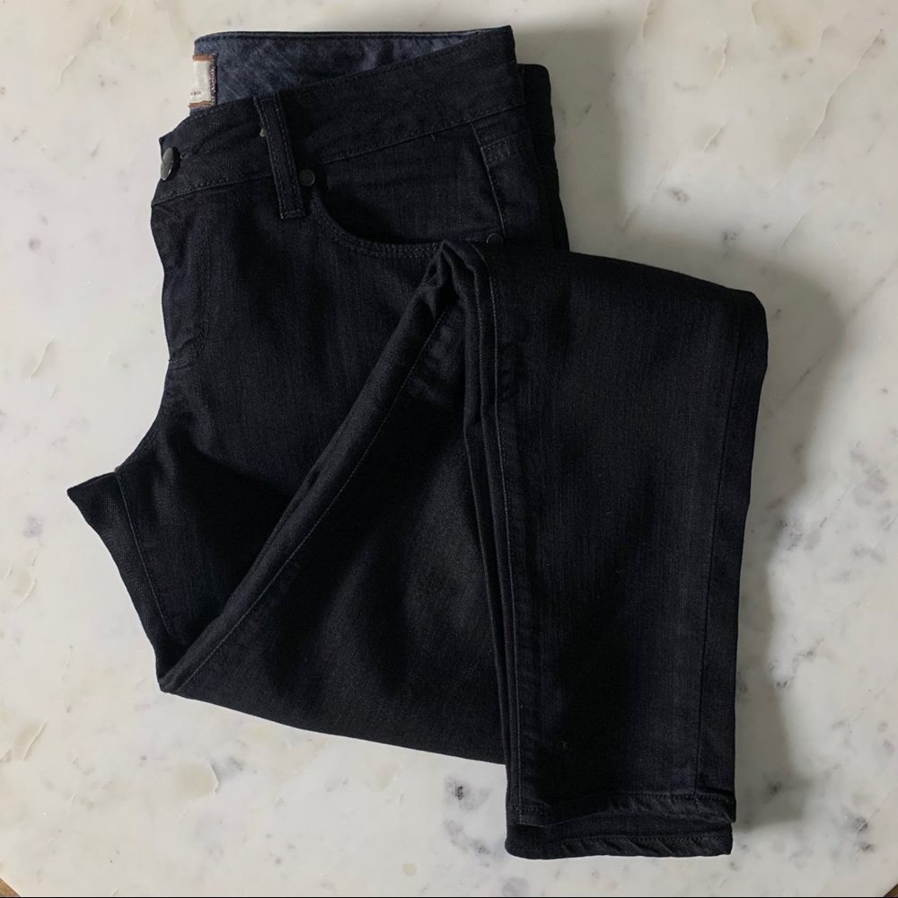 Paige Denim Blue Height Black Jeans